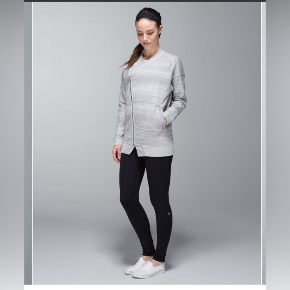 Lululemon Mula Bundle Wrap Jacket 6 Righteous Stripe